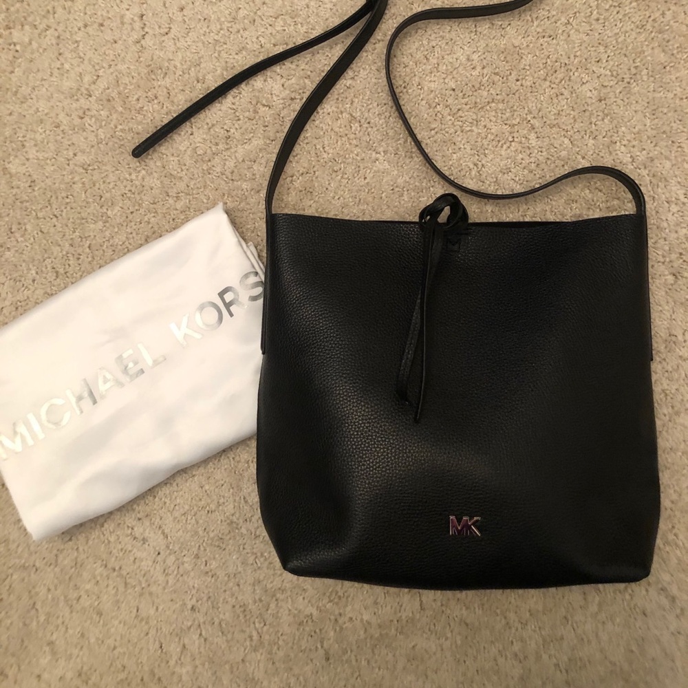 Michael Kors Soft Pebble Leather Bucket Bag
